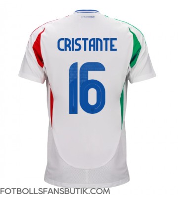 Italien Bryan Cristante #16 Replika Bortatröja EM 2024 Kortärmad